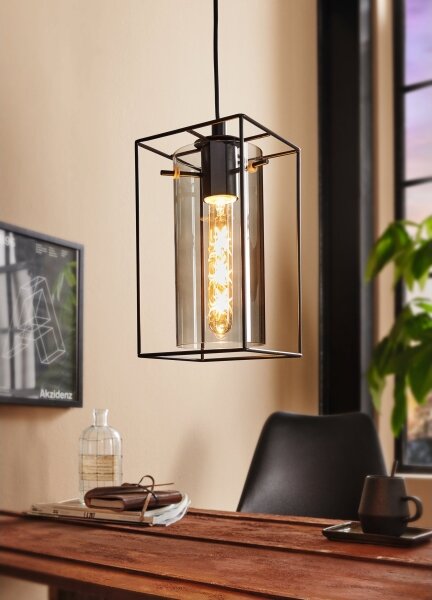 Lustră Eglo 49495 LONCINO 1xE27/60W/230V