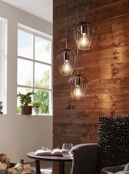 Eglo 49479 - Lustra NEWTOWN 3xE27/60W/230V