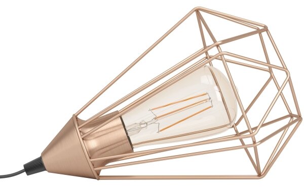 Eglo 94197 - Lampă de masă cu priză TARBES 1xE27/60W/230V