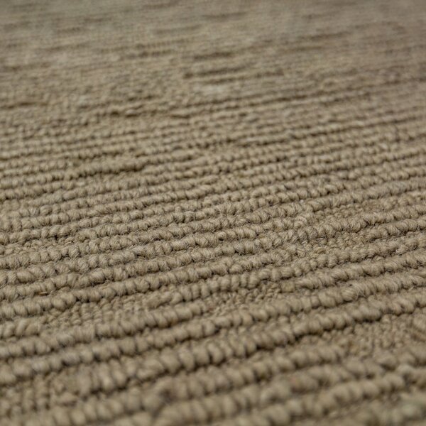 Covor kaki țesut manual din lână 200x290 cm Harris Boucle – Flair Rugs