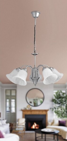 Rabalux 7365 - Lustra cu lant FRANCESCA 5xE14/40W/230V