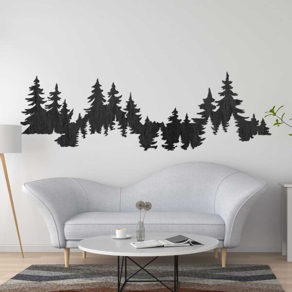 Pictură murală modernă cu pădure | MOARKO