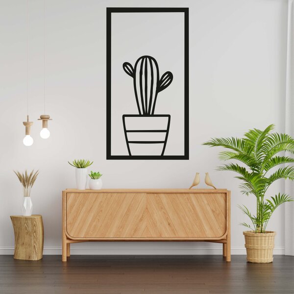 Pictură murală modernă cu cactus | TABOL