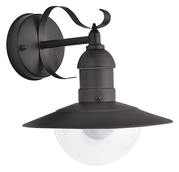 Brilagi - Aplica de exterior MOLDE 1xE27/60W/230V IP44 negru