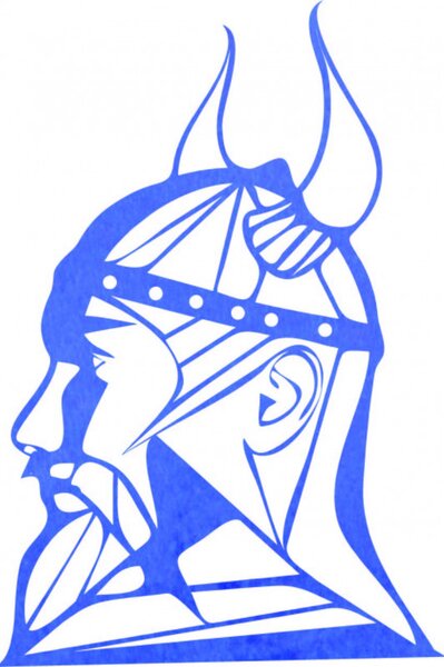 Imagine din lemn sculptat pentru perete Viking - RAGNAR
