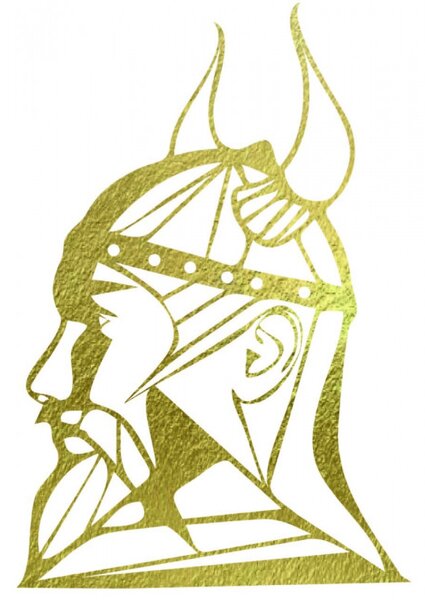 Imagine din lemn sculptat pentru perete Viking - RAGNAR