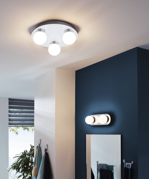 Plafonieră LED pentru baie Eglo 94629 MOSIANO 3xLED/3,3W/230V IP44