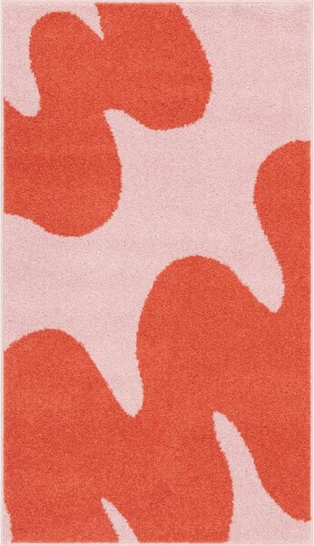 Covor pentru copii roșu-roz 80x150 cm Hugsy Coral – FD