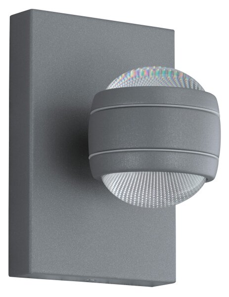 Aplică LED de exterior Eglo 94796 SESIMBA 2xLED/3,7W/230V IP44