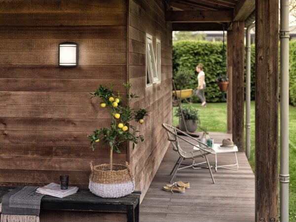 Philips 17320/30/P3 - Aplică de perete pentru exterior ANTELOPE LED/6W/230V IP44