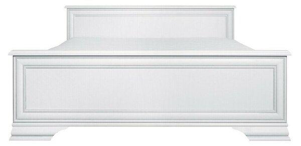 Dormitor Kentuki 1, Dulap 5 usi + 2 sertare, Comoda 2 usi + 4 sertare, Pat 160x200 cm, 2 noptiere, Alb