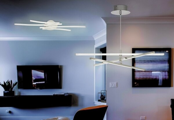 Rabalux 2480 - LED Lustra MEREDITH LED/18W/230V