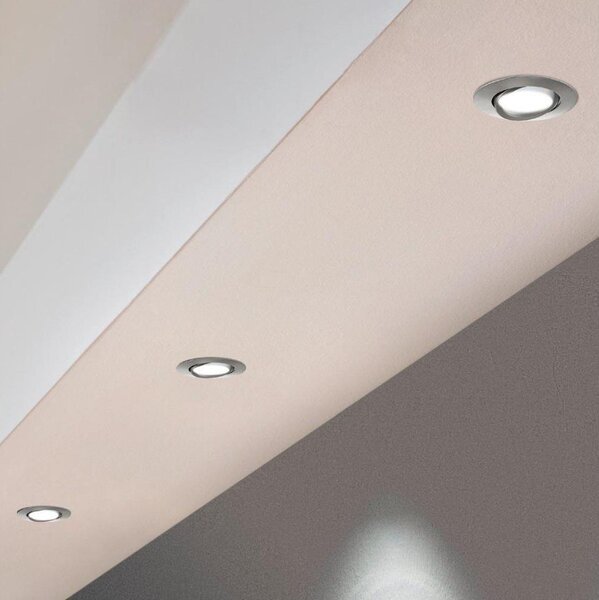 Eglo 95852 - Set de 3 spoturi încastrate PINEDA, LED/4,9W/230V
