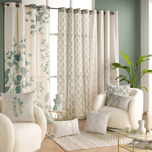 Draperie verde-bej 140x240 cm Maho – douceur d'intérieur