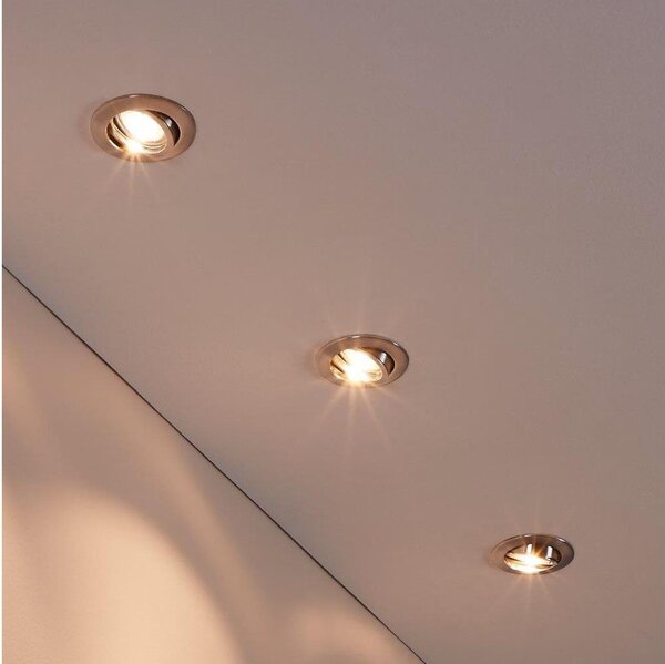 Eglo 95359 - Set 3x spoturi LED încastrate TEDO 3xGU10-LED/5W/230V