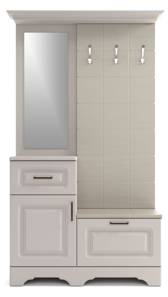 Cuier Boston, 113x43x205 cm, Bej Casmir