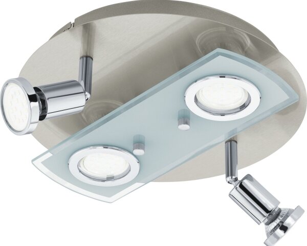 Eglo 32001 - Plafonieră LED PAWEDO 1 4xGU10-LED/3W/230V