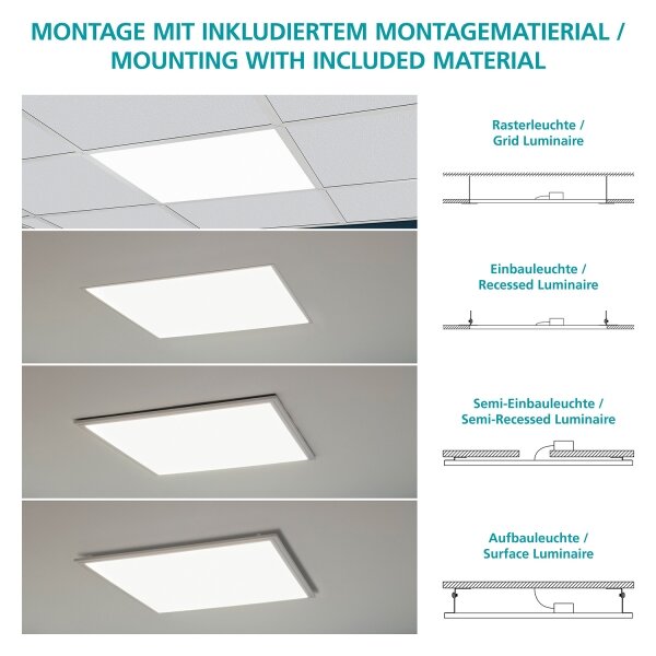 Eglo 96152 - LED panel SALOBRENA LED/16W/230V