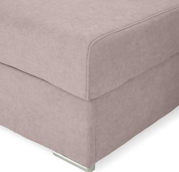 Coltar Como extensibil, functie dormit, lada depozitare, 265x166x91/102 cm, Bej