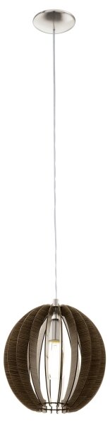 Eglo 94635 - Lustra COSSANO 1xE27/60W/230V