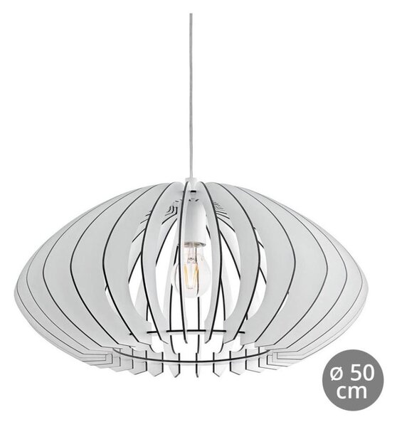 Eglo 95254 - Lustră COSSANO 2 1xE27/60W/230V