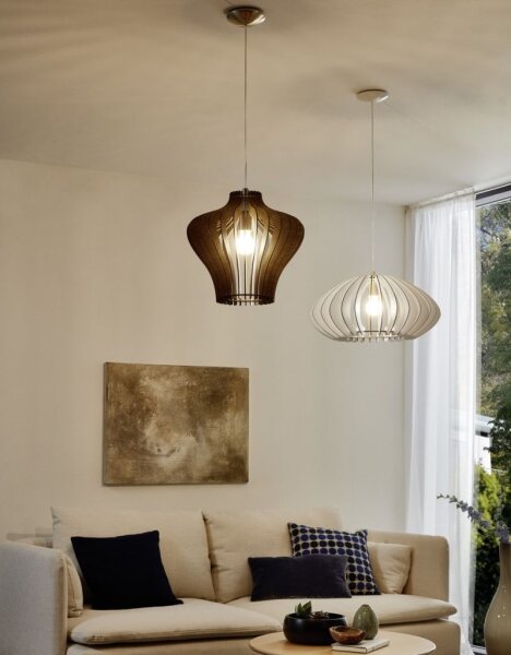 Eglo 95254 - Lustră COSSANO 2 1xE27/60W/230V