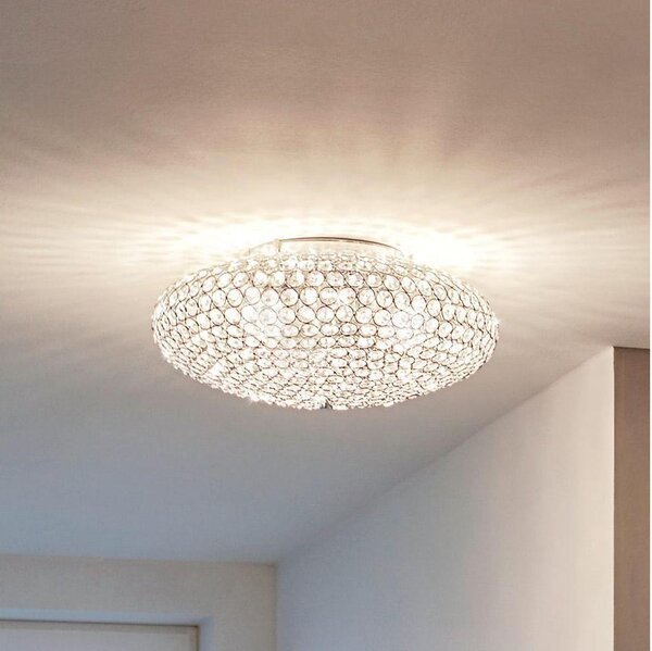 Plafonieră de cristal Eglo 95284 CLEMENTE 2xE27/60W/230V