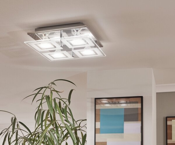 Eglo 94226 - LED Plafoniera ALMANA 4xGU10-LED/3W/230V