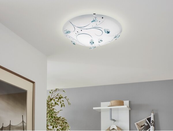 Eglo 95689 - LED Plafoniera SORRENTA 1 LED/16W/230V