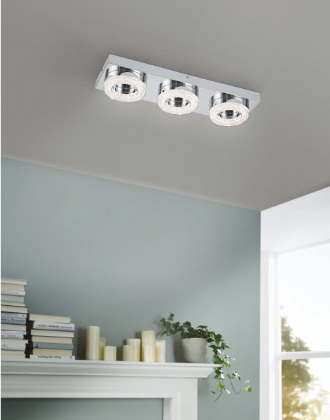 Eglo 95663 - Plafonieră LED FRADELO 3xLED/4W/230V
