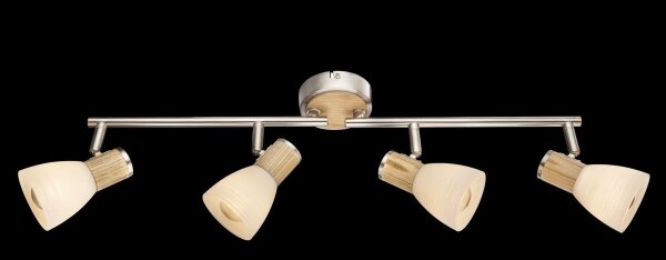 Globoo 54352-4 - Lampa spot GYLFI 4xE14/40W/230V