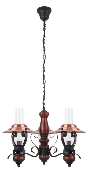Rabalux 7860 - Lustra cu lant ENNA 3xE14/40W/230V