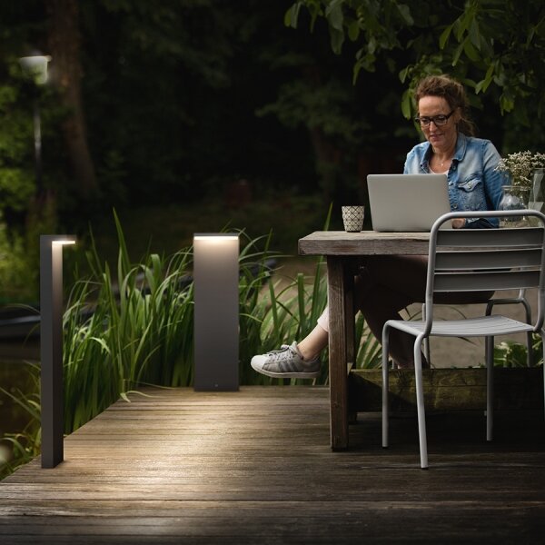 Lampă LED de exterior MYGARDEN BUSTAN 2xLED/4,5W/230V IP44 Philips 16486/93/P0