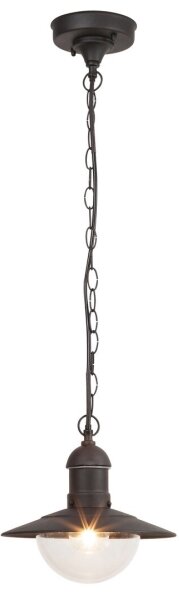 Brilagi MOLDE - lampă suspendată pentru exterior, 1xE27/60W, IP44, negru