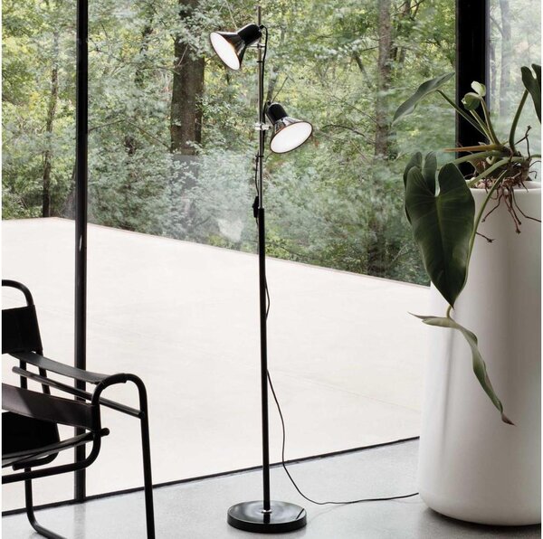 Ideal Lux - Lampadar POLLY, 2x E27, 60W, 230V, negru