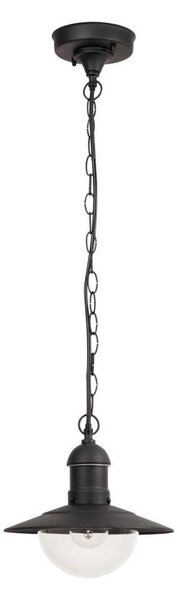 Brilagi MOLDE - lampă suspendată pentru exterior, 1xE27/60W, IP44, negru