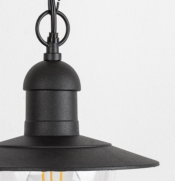 Brilagi MOLDE - lampă suspendată pentru exterior, 1xE27/60W, IP44, negru