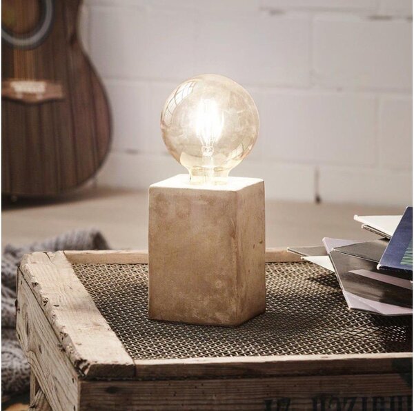 Eglo 49812 - Lampă de masă PRESTWICK 1xE27/60W