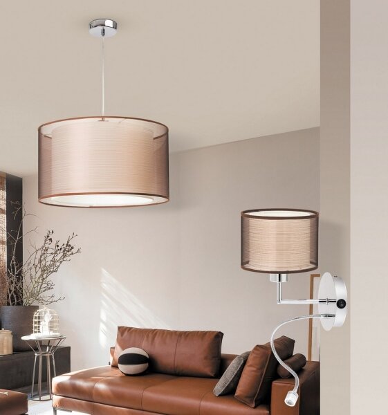 Rabalux 2629 - Aplica perete ANASTASIA E27/60W + LED/1W