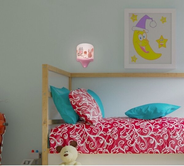 Rabalux 4570 - Aplică de perete pentru copii CATHY E14/7W