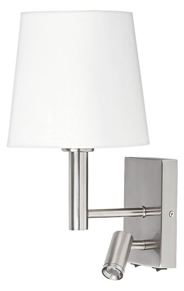 Rabalux 6539 - Aplica LED HARVEY E27/40W + LED 3W, iluminare perete