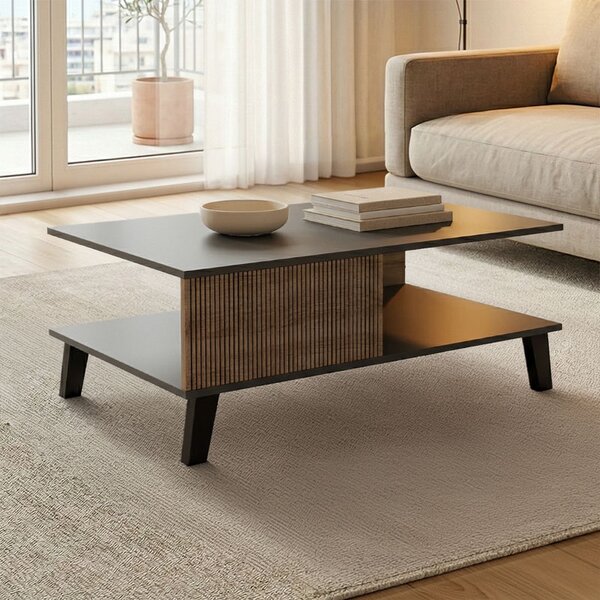 Masuta De Cafea Tavia Sonoma-antracit 83x54x34 Cm