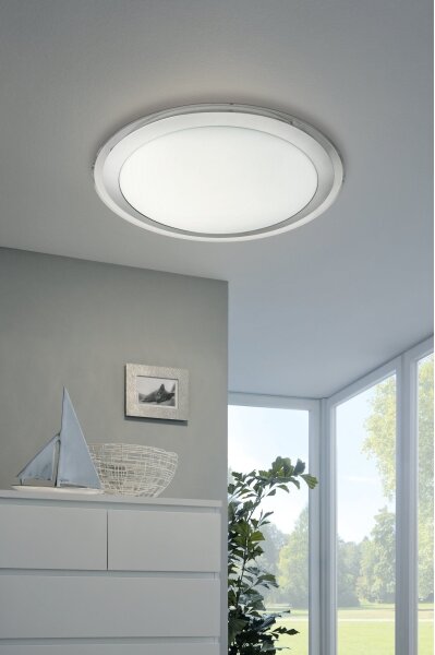 Plafonieră LED RGBW dimabilă COMPETA-C LED/17W/230V Eglo 96818 + telecomandă