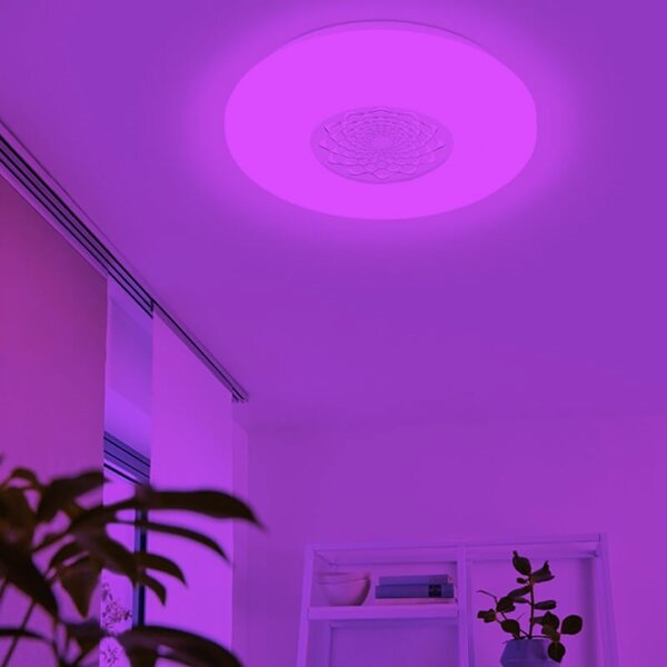 Eglo 9682 - Plafonieră LED RGB dimabilă CAPASSO-C LED/17W/230V