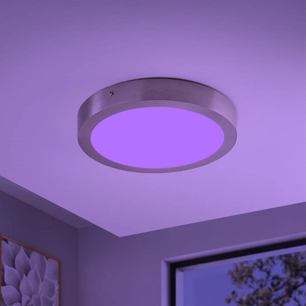 Eglo 96678 - Lampă de tavan LED RGBW dimmabilă FUEVA-C LED/21W/230V BT