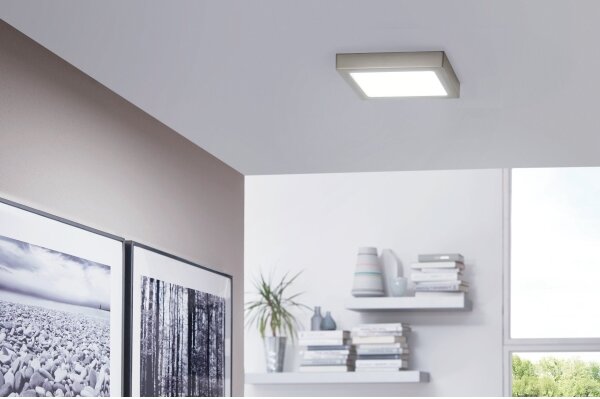 Eglo 96679 - Plafonieră LED RGBW dimerizabilă FUEVA-C LED/15,6W/230V BT