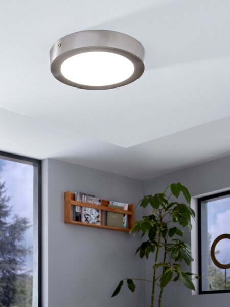 Eglo 96677 - Plafonieră LED RGBW reglabilă FUEVA-C LED/15,6W/230V BT