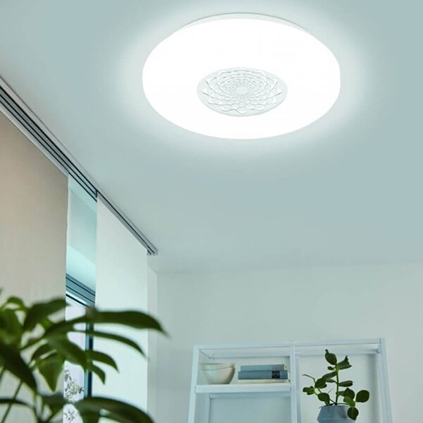 Eglo 9682 - Plafonieră LED RGB dimabilă CAPASSO-C LED/17W/230V