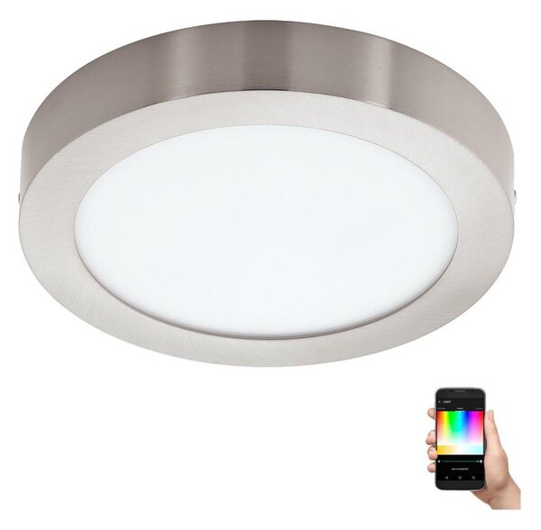 Eglo 96677 - Plafonieră LED RGBW reglabilă FUEVA-C LED/15,6W/230V BT