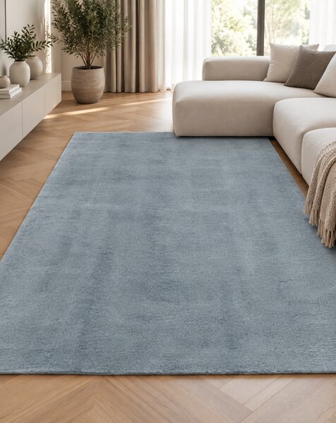 Covor Living Dormitor, Soft Rimini 71481 090, Albastru Deschis 120x170